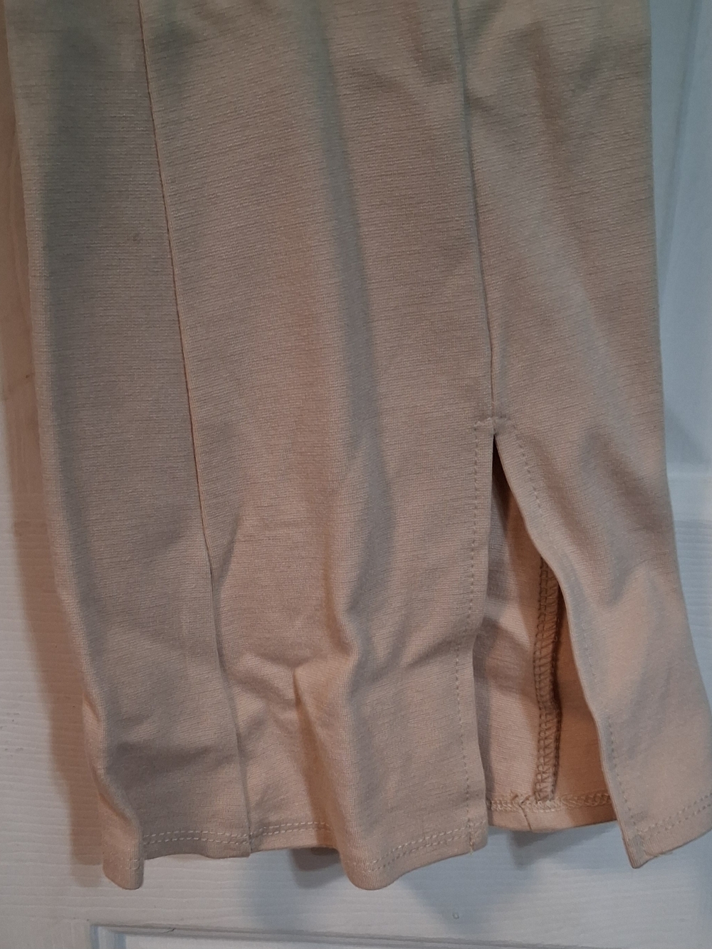 Fashion Nova Beige High-Waist Flare Pants Juniors Casual Bottoms - Picture 2 of 6